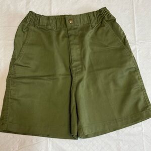 Boy Scouts official uniform shorts boys 26 inch waist snap zip closure
